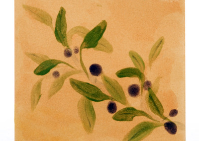 hot plate trivet olive motif
